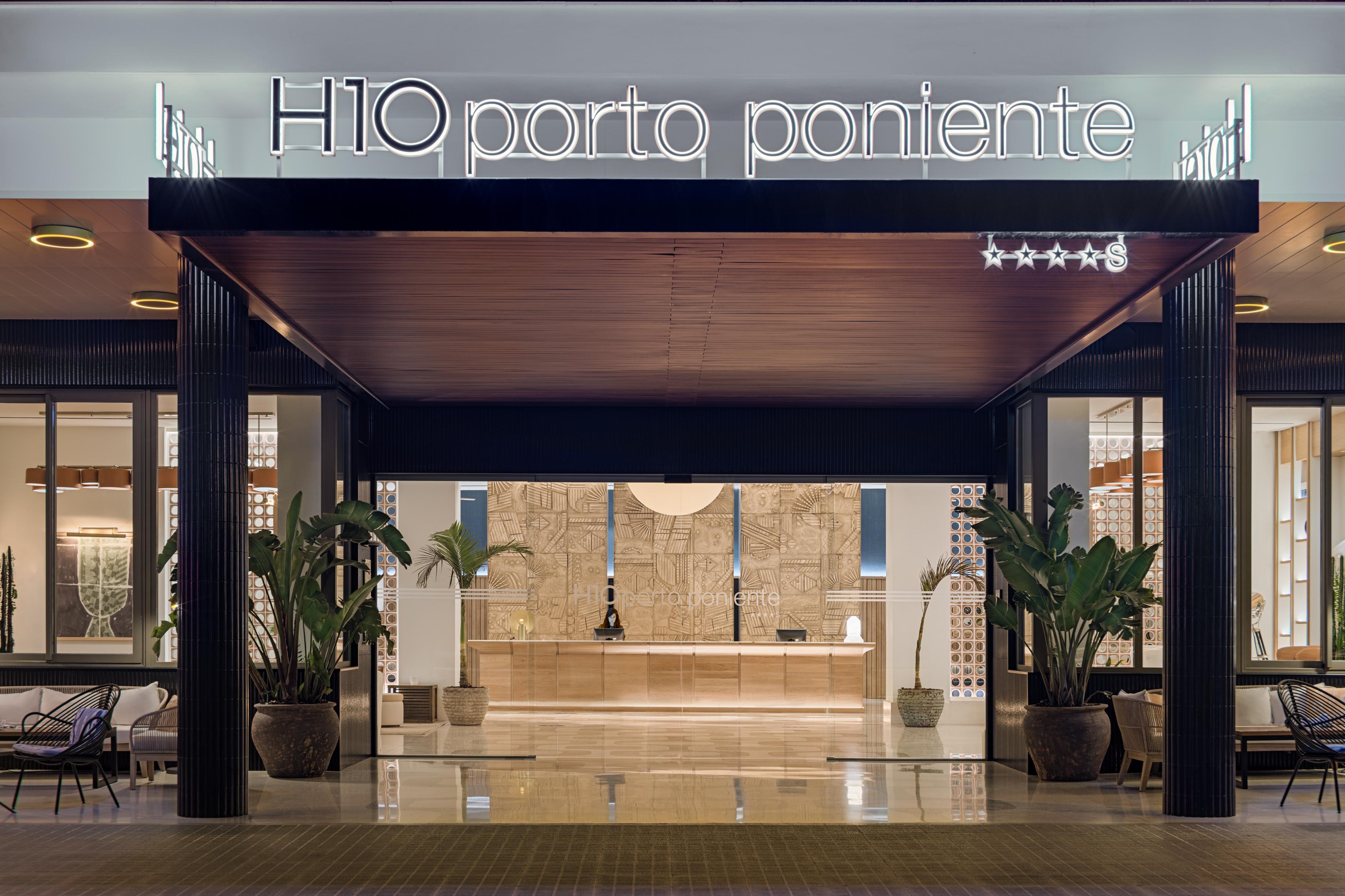 Готель H10 Porto Poniente 4* Sup Бенідорм Екстер'єр фото